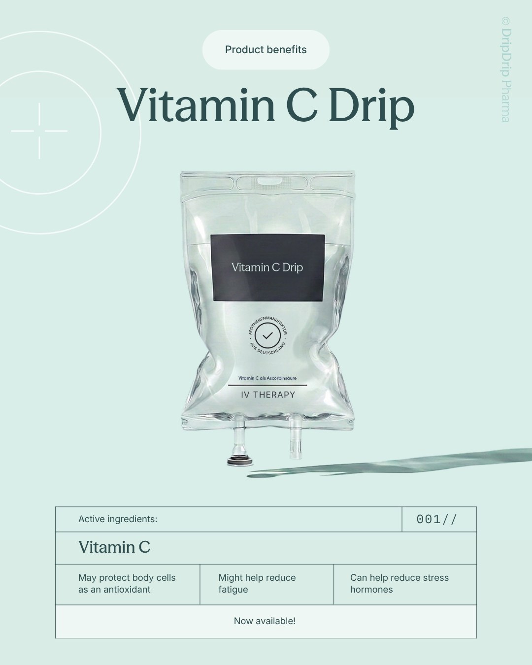 Vitamin C Infusion – Produktabbildung